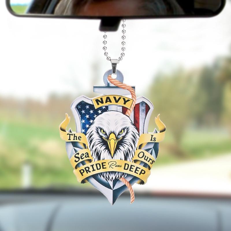 Acrylic Playful Car Decor Quirky Cartoon Hanging Ornament Versatile Bag And Home Use