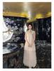 2026 Sommer A-Linien-Ärmelloses Kleid im chinesischen Stil mit Stickerei - P0150