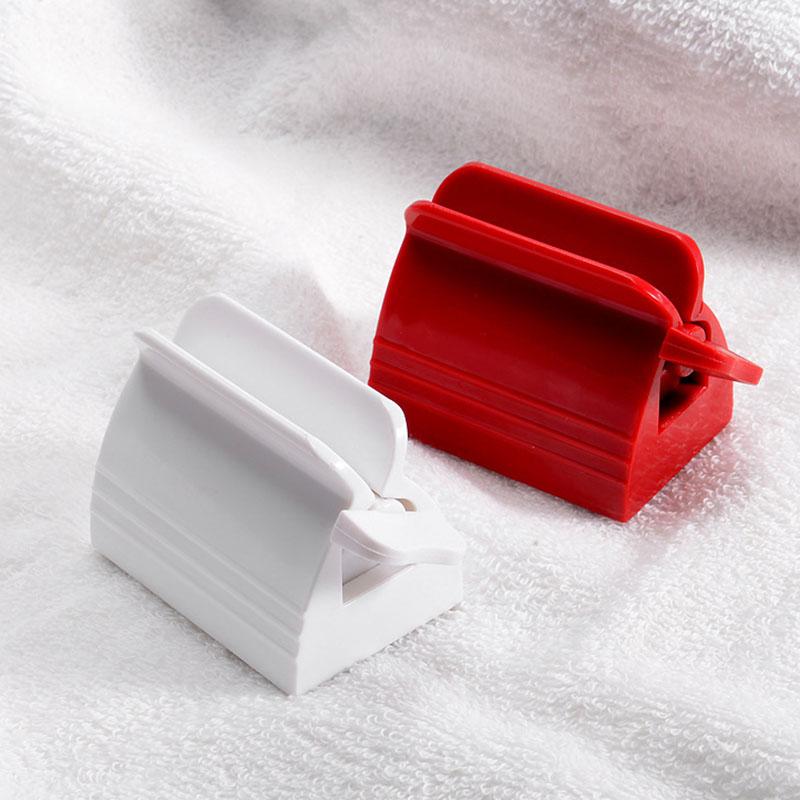New Bathroom Accessories Toothpaste Squeezer Tooth Paste Dispenser Tube Squeezer Facial Cleanser Press Rolling Holder for Kids