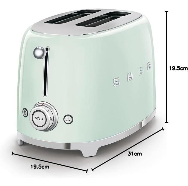 Тостер Smeg TSF01PGEU