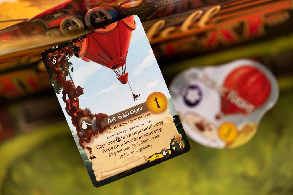 Newleaf Expansion A board game for the Everdell base Includes new train and Ages fantasy tabletop game Everdell – add-on game. stations, visitors,