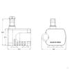 USB Port Replacement Pump for Cat Water Fountain pet animal Long Lifespan