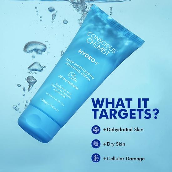 Conscious Chemist® Sunscreen & Moisturizer Combo | SPF 50 PA++++ | 150g | Sunscreen for Oily Skin with Niacinamide | Hyaluronic Acid Moisturizer