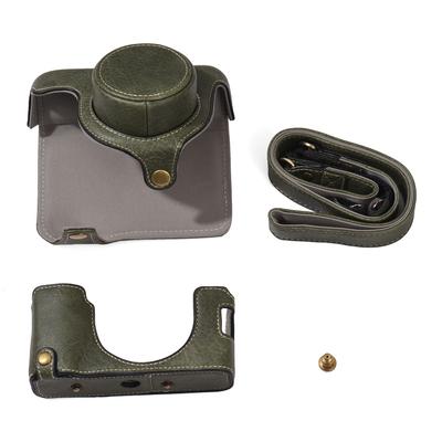 Portable Camera Case Synthetic Leather Camera Carry Bag with Shoulder Strap Replacement for  X100V  X100F Camera