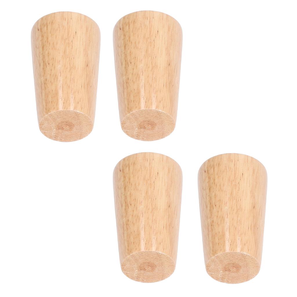 Furniture Legs Round Solid Wood Couch Sofa Table Legs Replacement for Armchair Cabinet Chair