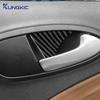Real Soft Carbon Fiber Sticker For Seat Leon 2005 2006 2007 2008 2009 2010 2011 2012 LHD RHD Car CD Panel Inteior Accessories