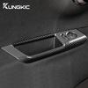 For Fiat 500 Abarth 595 695 2008-2025 ABS Carbon Fiber LHD Car Rearview Mirror Adjustment Window Button Switch Storage Sticker