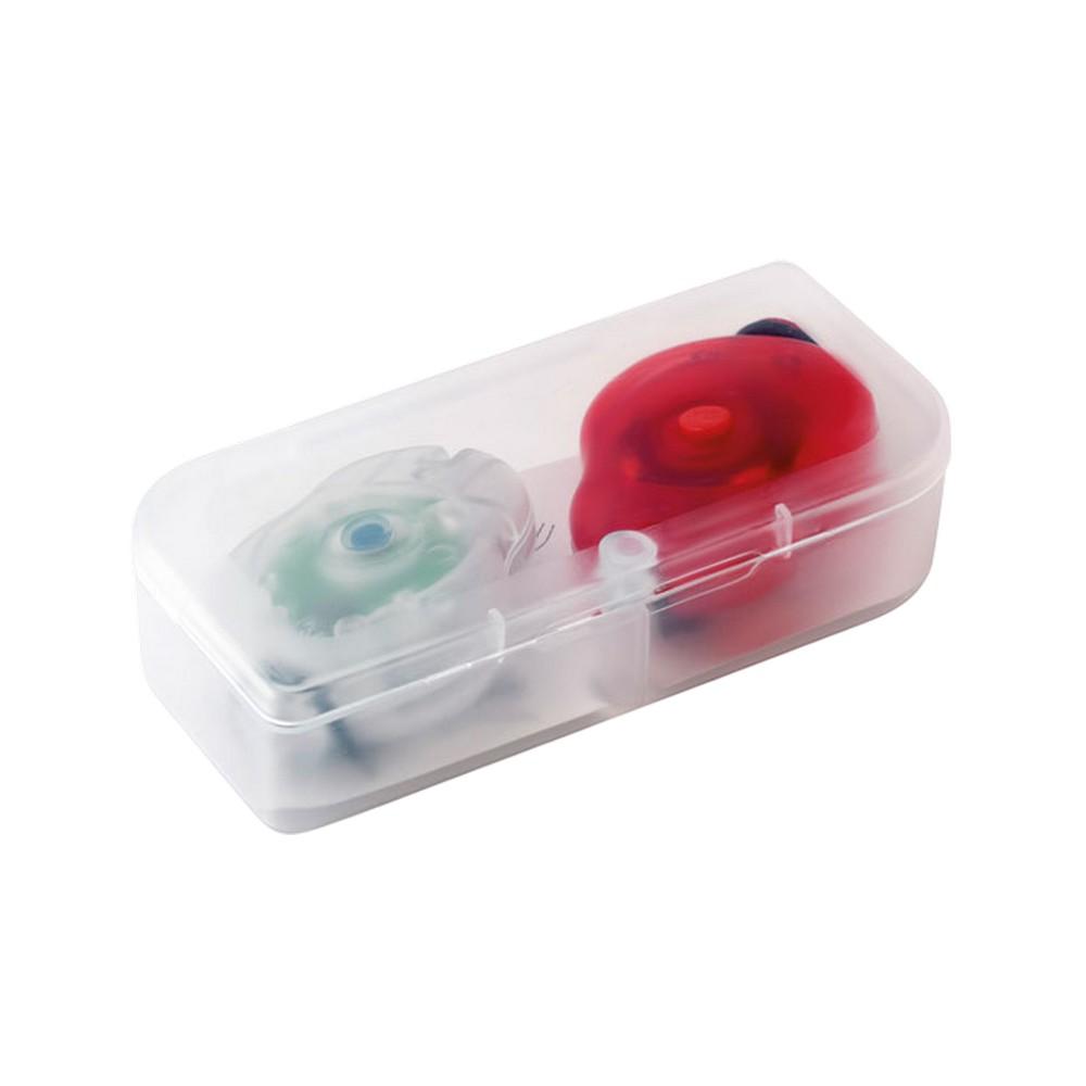 MidOcean Bylux Polypropylene Box Bike Light (Pack of 2)