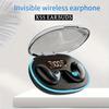 X55 Schlafkopfhörer Kabellose Mini-Kopfhörer Für die Arbeit TWS Bluetooth-Ohrhörer Stereo Versteckte Headsets mit Mikrofon HD-Anruf Sport