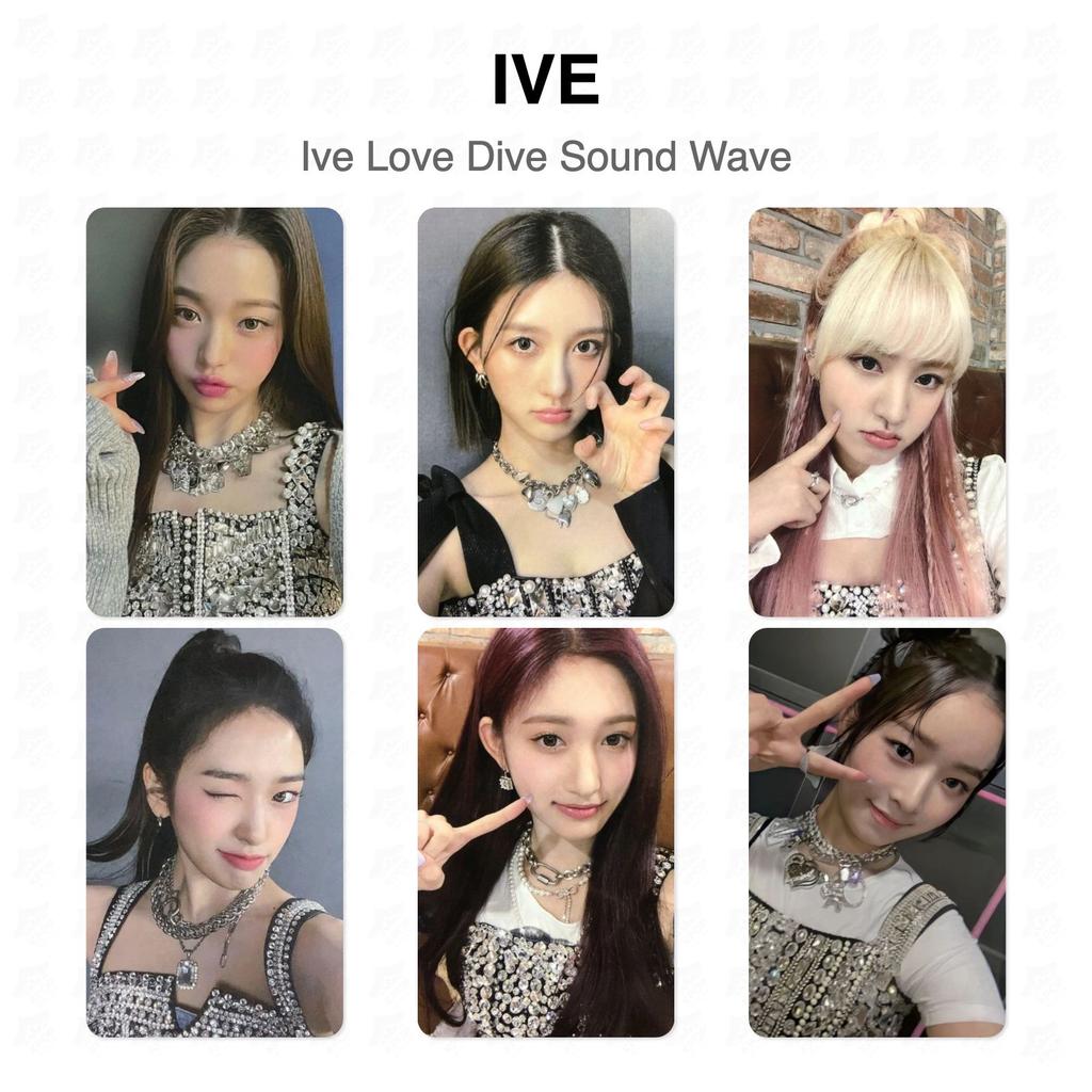 IVE LOVE DIVE SOUND WAVE Official Photocard
