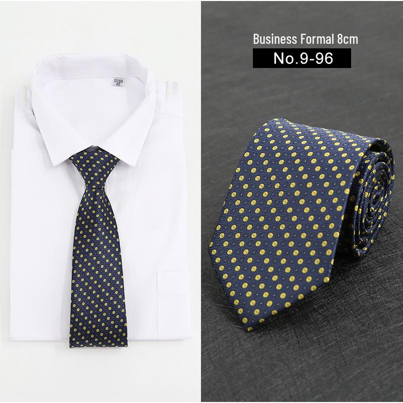 Men's Formal Business Casual Solid or Striped Tie