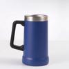 Tazza d'Acqua con Manico Tazza da Birra in Acciaio Inossidabile Tazza Termica Portatile