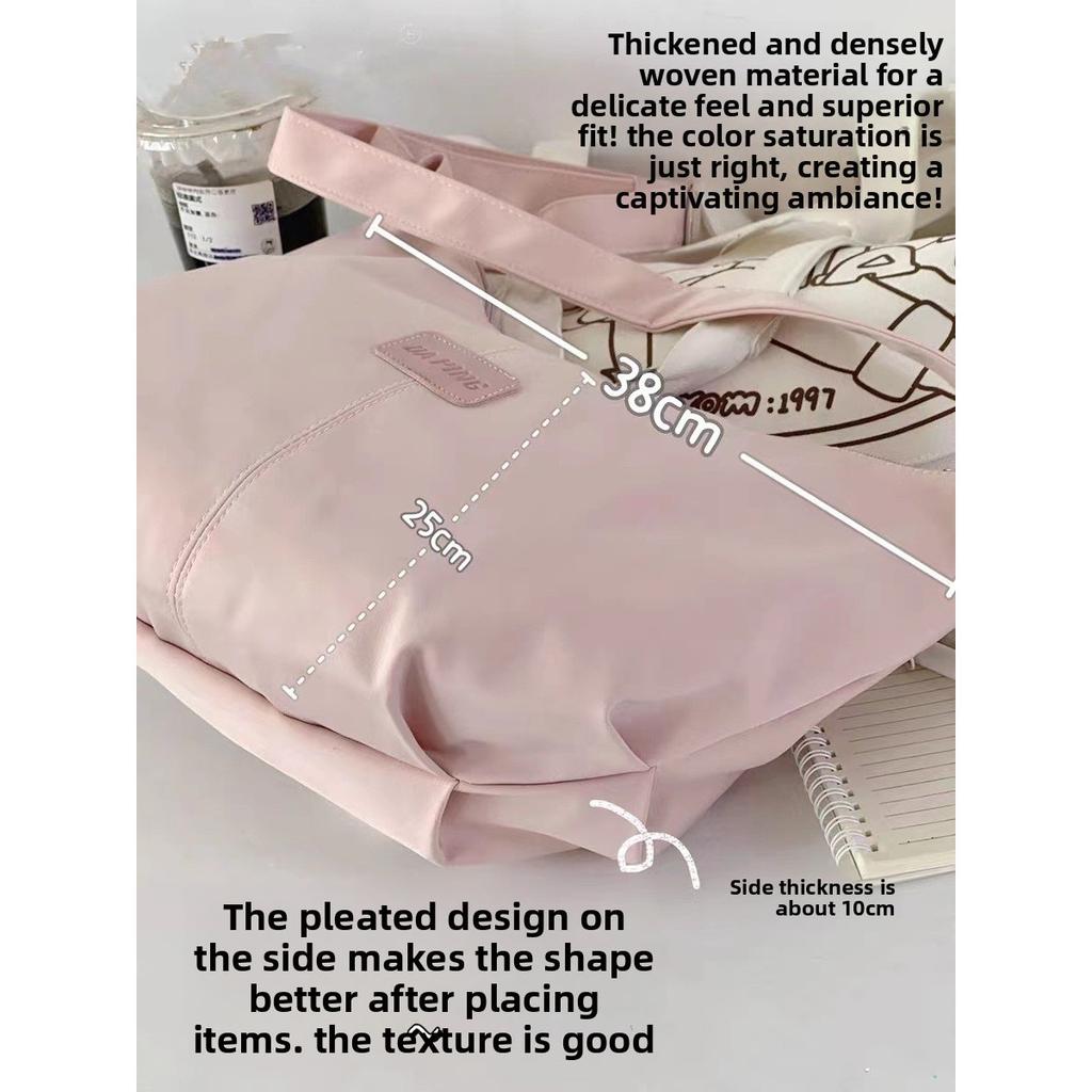 Ladies' Fashionable Large Capacity Crossbody Bag with Adjustable Shoulder Straps and Zipper Closure - Made of Durable Polyester Material