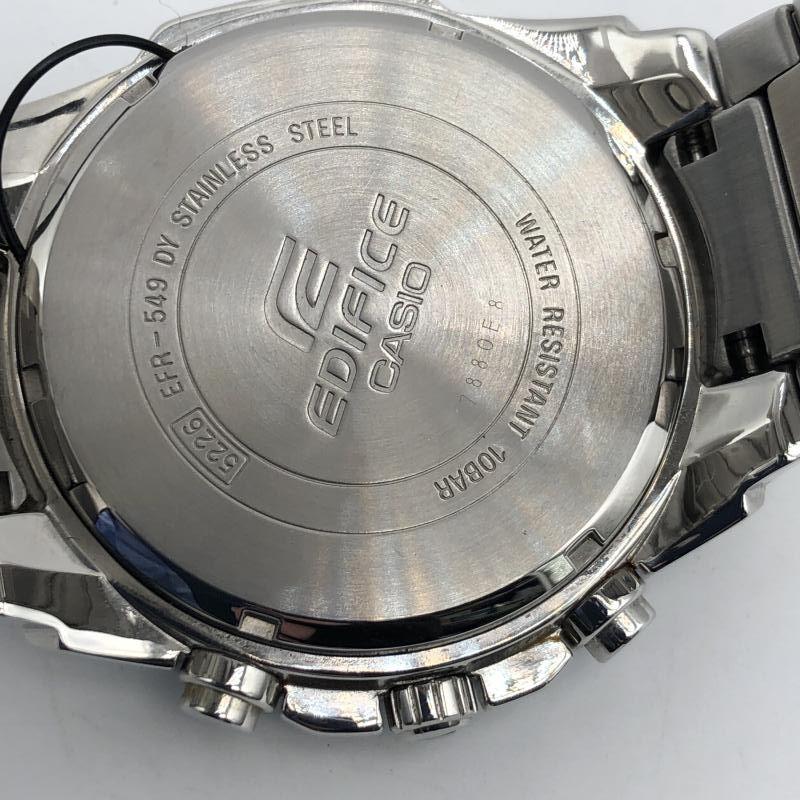 Used [Used] CASIO EDIFICE EFR-549D-1A2V Quartz Casio [17] [240017757188]