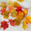 Artificial Plant Flowers Silk Maple Leaf Halloween Christmas Decor Wreath Home Room Scrapbook Decoration Garden Wedding Ornament
