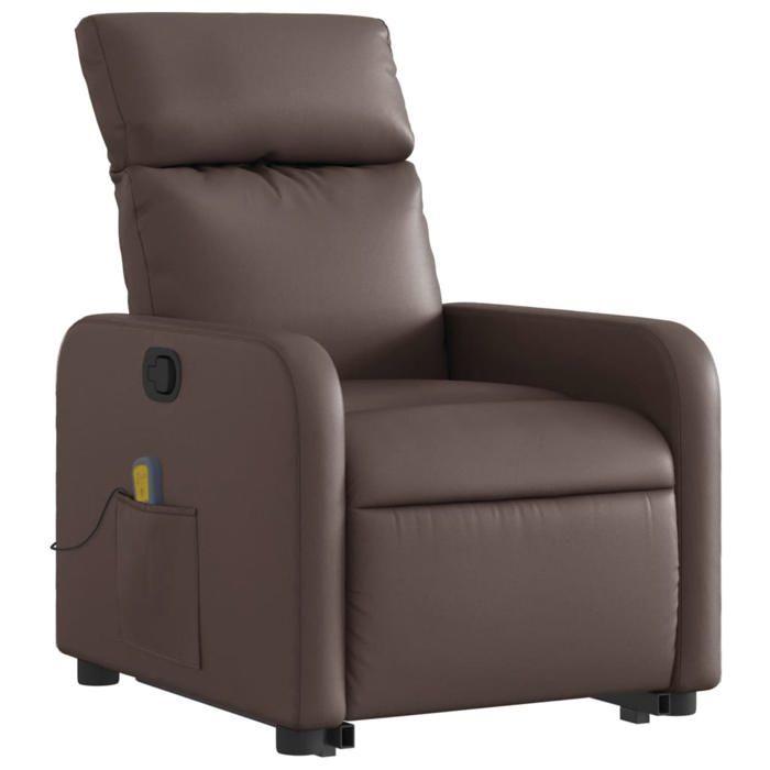 VidaXL Reclining Massage Armchair, Relaxation Chair with Adjustable Backrest and Footrest, Salon Seat Room of 3206758