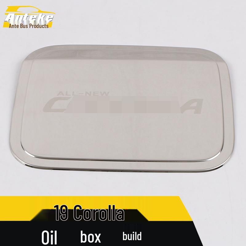 Corolla 2019 Fuel Tank Cap Decorative Anti-Scratch Sticker Accessory