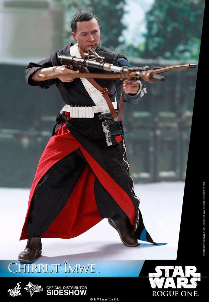 Hot Toys Movie Masterpiece Rogue One A Star Wars Story Chirrut Imwe Scale Figure 1/6