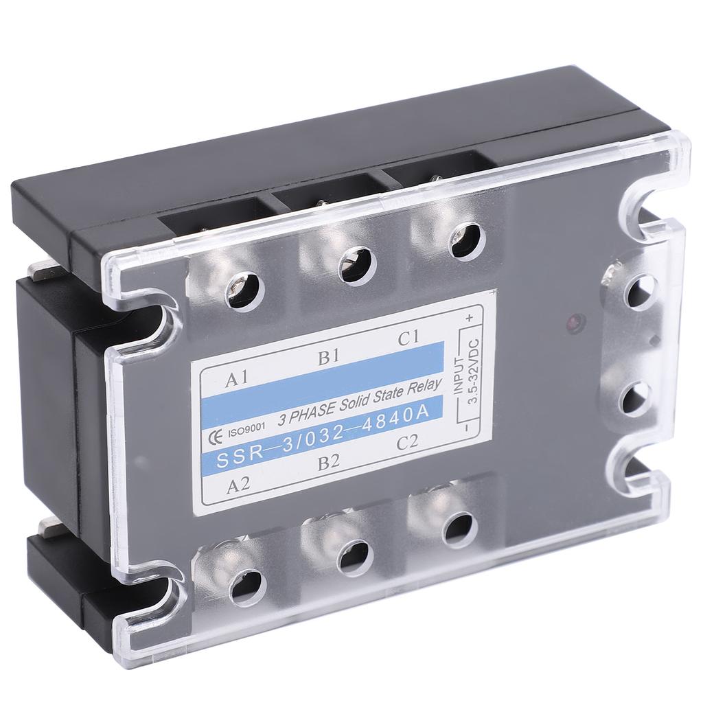 3 Phase Solid State Relay SSR3 D4840 40A DCAC 480V Distribution Control Equipment