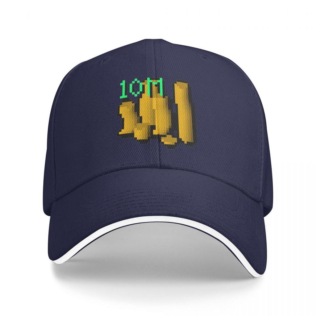 Unisex Baseball Hats 10m Coins Runescape Outdoor Streetwear Summer Sports Baseball Caps Cap Casquette Polychromatic Hats