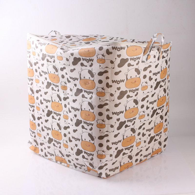 

Хлопковое стеганое одеяло «Гусиная лапка» Пылезащитная сумка для хранения на молнии 100L