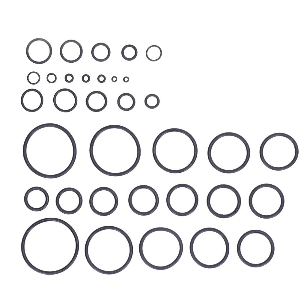 419Pcs Metric O Rings Rubber Hybrid O Rings Assortment Kit for Plumbing Machinery Faucets