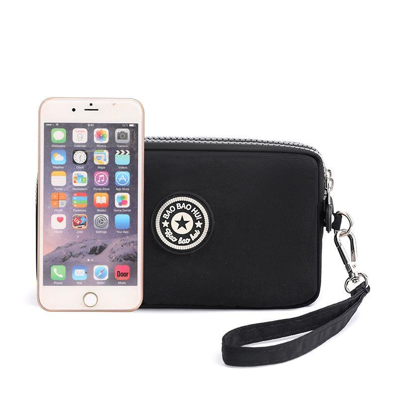 2024 Women's Mini Canvas Wristlet Bag & Coin Purse