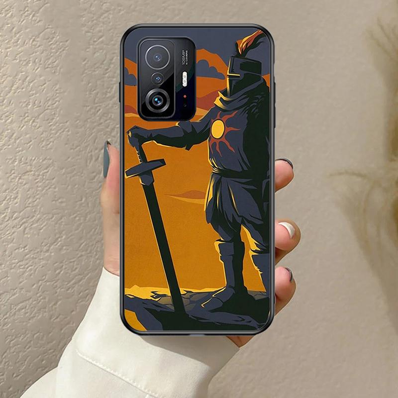 Praise the Sun Dark Souls Funda For POCO F5 F3 M5s C40 F4 GT X3 X4 X5 Pro Case For Xiaomi 12 13 Lite 11T 12T Pro 12X