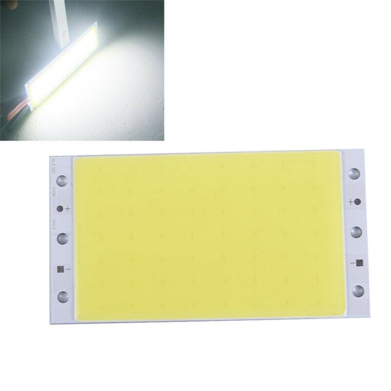 94x50mm Rectangular Uniform Cob Led Panel  Light 12-14v 20 Ultra Bright Strip Lamp Board