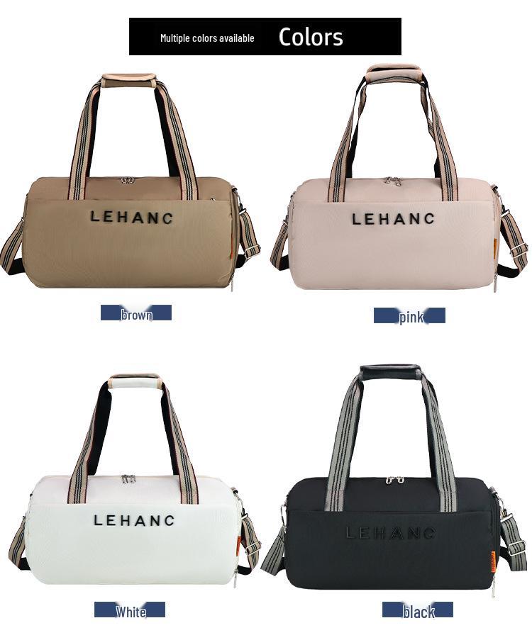 Herbst Einseitige Reisetasche mit Trocken-/Nass-Trennung – Stilvolle Umhängetasche für Fitness- und Mutterschaftsbedürfnisse