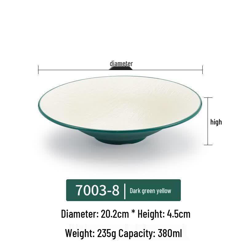 BoZhen Japanese Melamine Douli Noodle Bowl