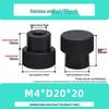 Hongkangming Stainless Steel Knurled Hand-Twist Nut for M3-M12.