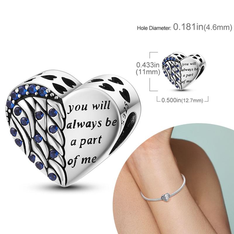 New 925 Silver Charm Bead Fit Original Bracelet Charms for Women Necklace DIY Jewelry Gift