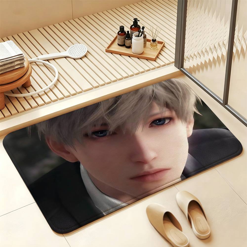 Xavier Shen Xinghui Love and Deepspace Short Plush Rug Carpet Machine Washable Soft Comfortable Anti‑Slip Floor Mat Home Decor