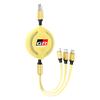 Car Accessories 3 In 1 Micro Cable Multi Charger for Toyota Trd GR Corolla Yaris Chr Auris RAV4 Land Cruiser Camry Highlander