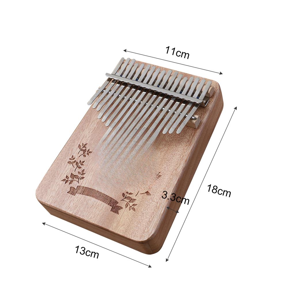17Keys Portable Thumb Piano Beginner Instrument Kalimba Finger Piano Mbira Small Musical Toys