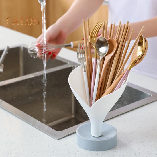 Talos plastikowy lejek Chopstick stojak spustowy owoce warzywa sitko półka dekoracja kuchenna