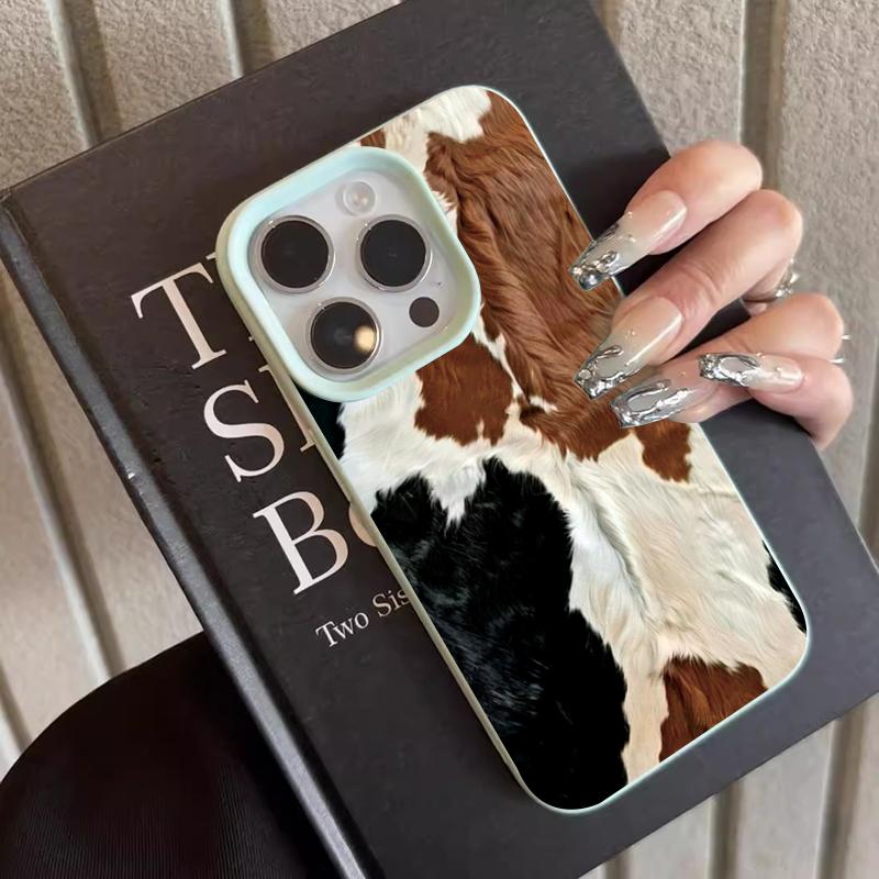 For iPhone 17 16 15 14 13 12 11 Pro Max Air Case Cow Lichee Pattern Silicone Cover For iPhone XS Max XR X 16E 16 Plus Soft Funda