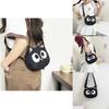 Adorable Cartoon Cat Canvas Mini Shoulder Bag For Kids Unisex Lightweight Design