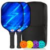 Fiberglass Vs Carbon Fiber Honeycomb Core Portable Pickleball Paddles Durable 16mm Lightweight Racket  Price