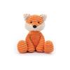 Apricot Lamb Corduroy Fox Plush Toy, Soft and Cute, Fluffy Corduroy Fox 22cm for Suitable for Boys and Girls