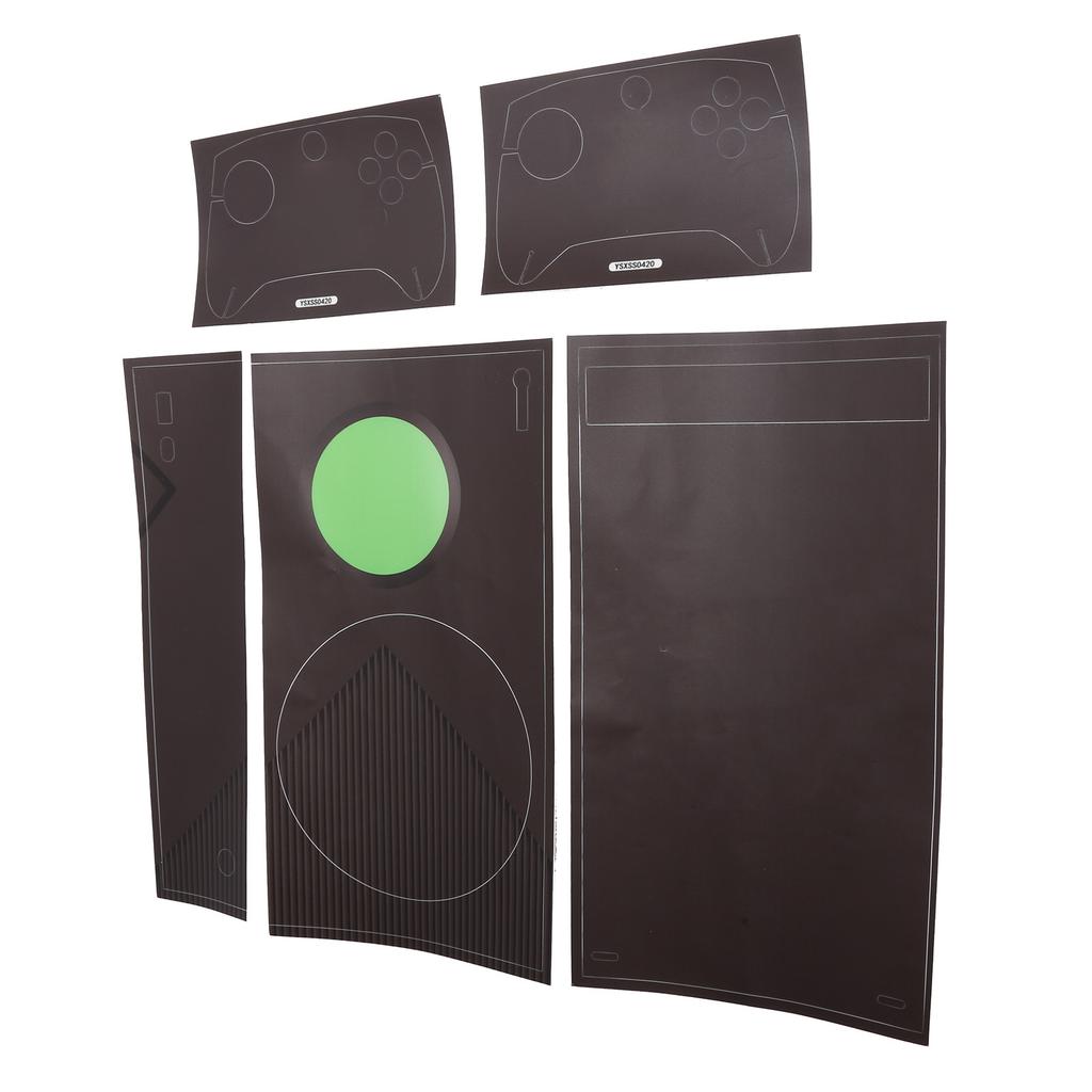 Host-Controller-Aufkleber Spielkonsolen-Schutzfolie Aufkleber Passend für Xbox Series S