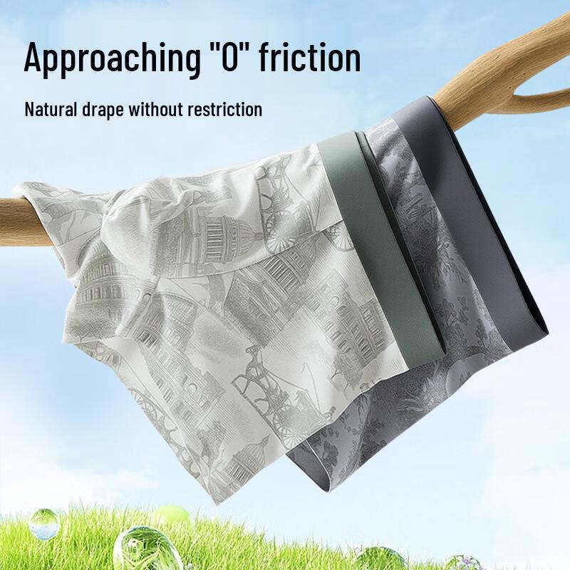 Mao Ren Men's Modal Antibacterial Boxer Briefs