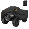 Waterproof UV Protective ATV Cover for Outdoor Use - Black Dustproof Beach Buggy Cover