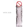 Crystal Penis Sleeve Prezervative reutilizabile pentru bărbați Mărirea penisului Extensor de penis Produse erotice intime Produse pentru adulți Sex Shop