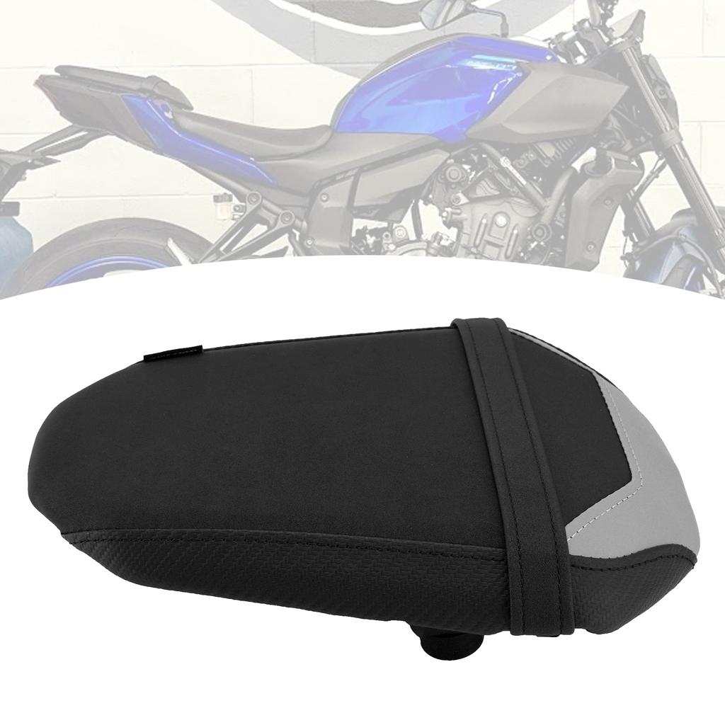 Rear Seat Passenger Cushion Flat Pu Fit Gray For Yamaha Mt-07 Fz-07 Fz 07 2025+