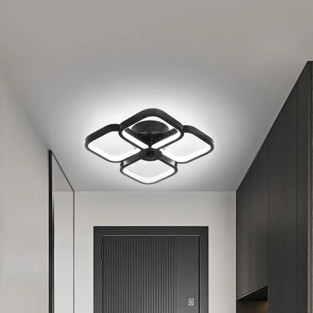 Modern Nordic Ceiling Light Square Led Ceiling Lamp Home Room Decorative Light Fixture for Bedroom Corridor Balcony Kitchen 30CM
