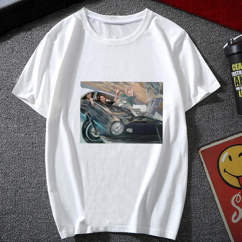 Women S Clothing T Shirts Camiseta Mujer Vintage Casual Harajuku Sexy Lady Coffee Girl Print