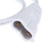 Connect The Power Cord For Honeycomb Hexagon Led Tube Ceiling Light For Auto Car Body Repair Led Workshop Cables Accessories