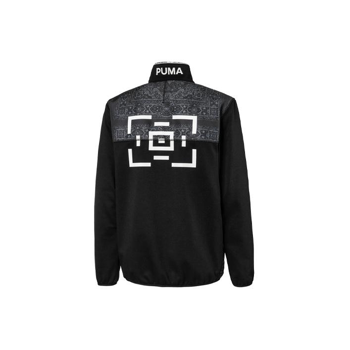 Puma X Les Benjamins High Collar Fitted Jacket Men Jackets Black 595467-01
